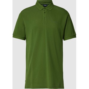 Zielona koszulka polo Joop! z krótkim rękawem w stylu casual