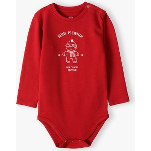Czerwone body niemowlęce Family Concept By 5.10.15. dla chłopców