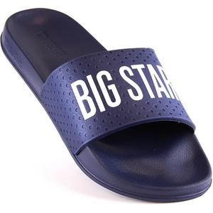 Granatowe buty letnie męskie Big Star w sportowym stylu