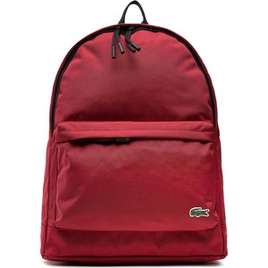Czerwony plecak Lacoste