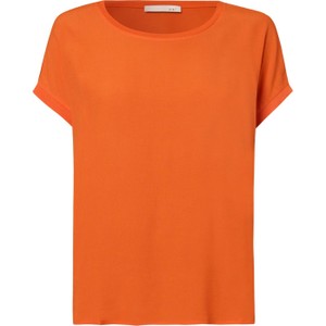 Pomarańczowy t-shirt Van Graaf z dżerseju