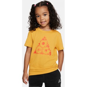 Żółta bluzka dziecięca Nike dla dziewczynek
