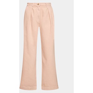 Różowe spodnie EDITED w stylu retro