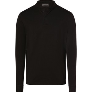 Czarna koszulka polo Drykorn w stylu casual