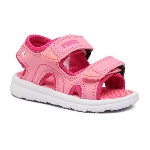 Różowe buty dziecięce letnie Reima na rzepy dla dziewczynek