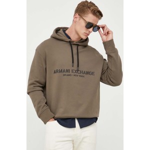 Bluza Armani Exchange z nadrukiem w młodzieżowym stylu z bawełny