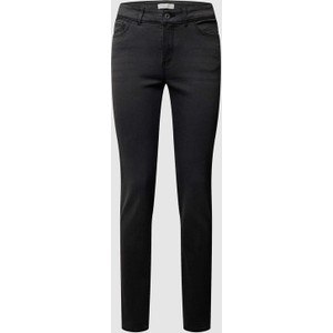 Czarne jeansy Christian Berg Woman z bawełny w street stylu