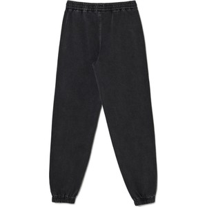 Czarne spodnie Cropp z jeansu w sportowym stylu ocieplenie