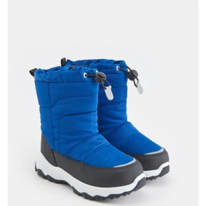 Niebieskie buty dziecięce zimowe Sinsay
