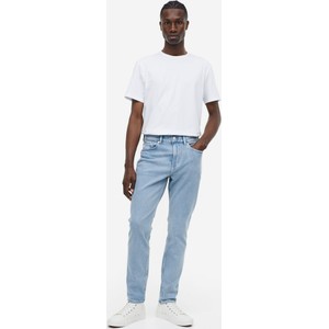 Niebieskie jeansy H & M w stylu casual