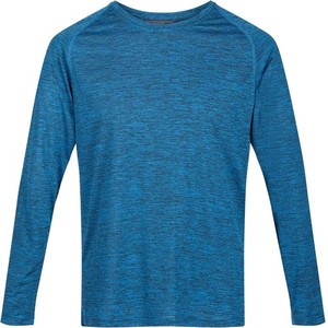 Niebieska koszulka z długim rękawem Regatta w stylu casual z długim rękawem