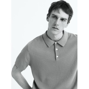 Koszulka polo H & M w stylu casual z długim rękawem