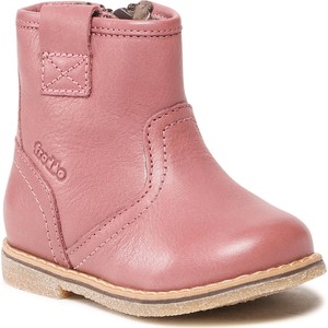 Różowe buty dziecięce zimowe Froddo dla dziewczynek