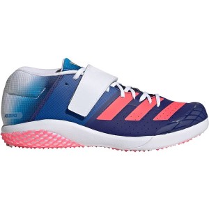 Niebieskie buty sportowe Adidas sznurowane w sportowym stylu