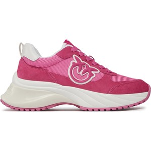 Różowe buty sportowe Pinko