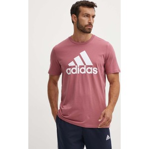 T-shirt Adidas z nadrukiem w sportowym stylu