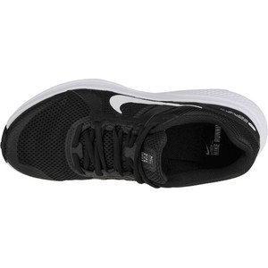 Czarne buty sportowe Nike z tkaniny sznurowane