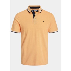 Pomarańczowa koszulka polo Jack & Jones w stylu casual