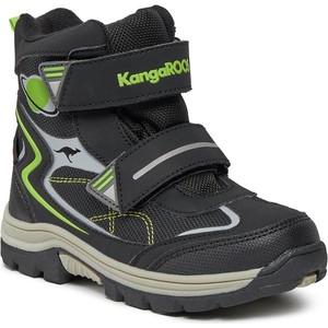 Buty dziecięce zimowe Kangaroos na rzepy