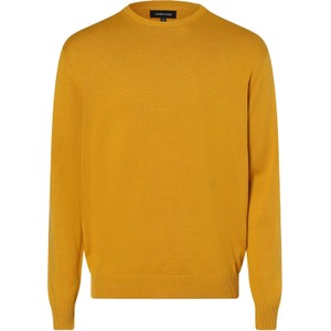Żółty sweter Andrew James z bawełny