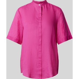 Różowa koszula Hugo Boss w stylu casual