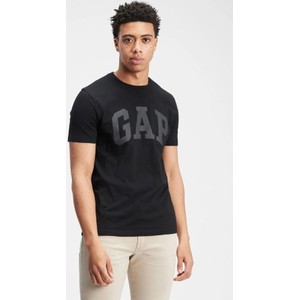 Czarny t-shirt Gap z bawełny w młodzieżowym stylu