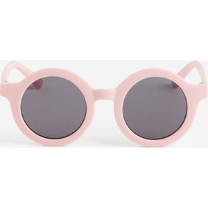 H & M & - Okrągłe okulary przeciwsłoneczne - Różowy