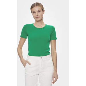 Zielona bluzka United Colors Of Benetton z okrągłym dekoltem
