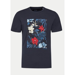 T-shirt Pierre Cardin z nadrukiem w młodzieżowym stylu