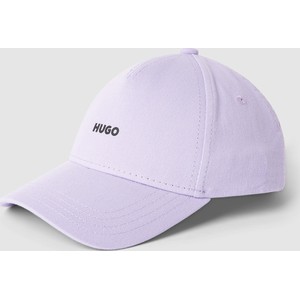 Fioletowa czapka Hugo Boss
