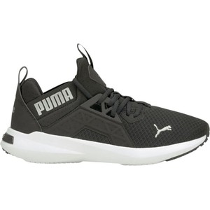Czarne buty sportowe Puma z płaską podeszwą sznurowane