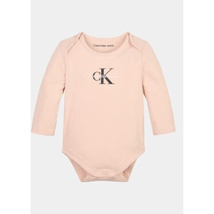 Różowe body niemowlęce Calvin Klein