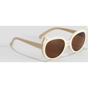 H & M & - Okulary przeciwsłoneczne - Biały