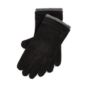 Czarne rękawiczki POLO RALPH LAUREN