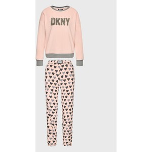 Różowa piżama DKNY