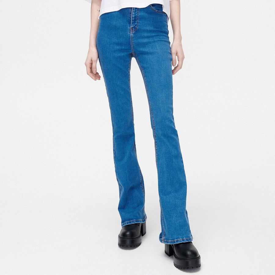 Moda Spodnie Dzwony Armani Jeans Dzwony niebieski W stylu casual 