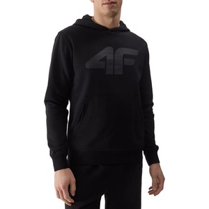 Czarna bluza 4F z bawełny w sportowym stylu