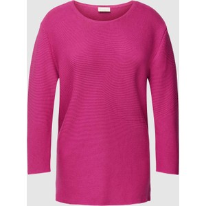 Różowy sweter Peek&Cloppenburg z bawełny