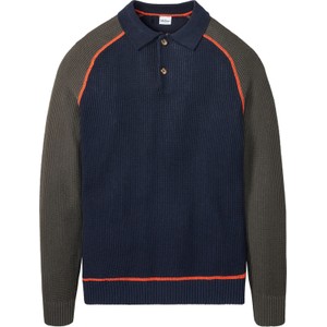 Sweter bonprix ze stójką w stylu casual