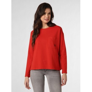 Czerwona bluza Franco Callegari z bawełny w stylu casual