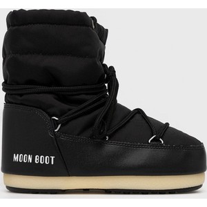 Czarne buty zimowe Moon Boot