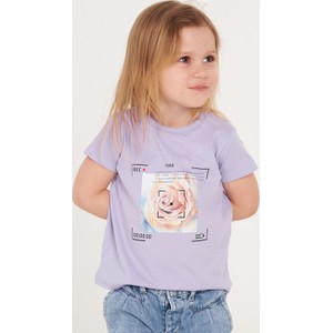 Fioletowa bluzka dziecięca Gate dla dziewczynek