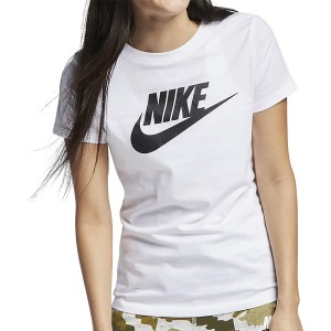 Bluzka Nike z bawełny z krótkim rękawem