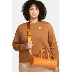 Pomarańczowa torebka Nike średnia matowa w stylu casual