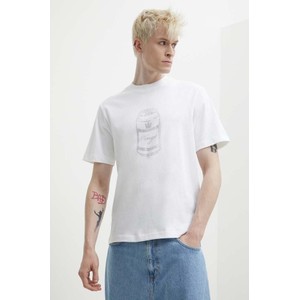 T-shirt Hugo Boss w młodzieżowym stylu z krótkim rękawem z bawełny