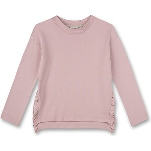 Różowa bluza dziecięca Sanetta z bawełny