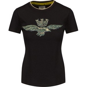 T-shirt Aeronautica Militare z krótkim rękawem z bawełny