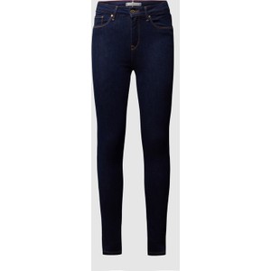 Granatowe jeansy Tommy Hilfiger z bawełny w stylu casual