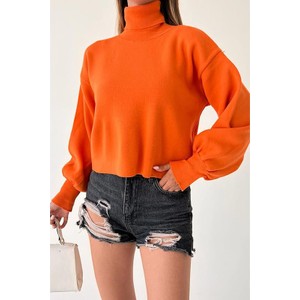 Pomarańczowy sweter Jumeon