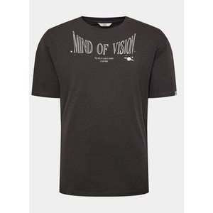 Czarny t-shirt Redefined Rebel w młodzieżowym stylu